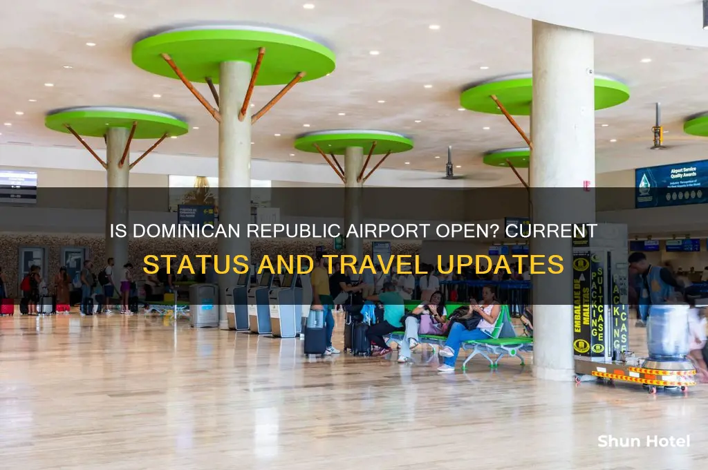 is the dominican airport open