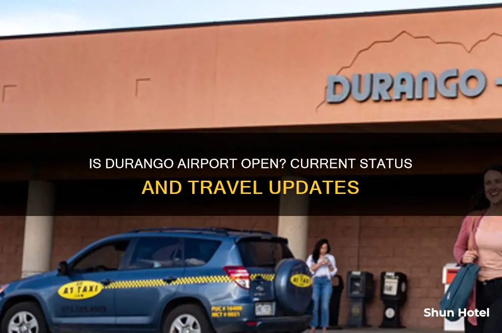 is the durango airport open