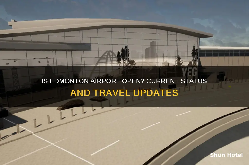 is the edmonton airport open