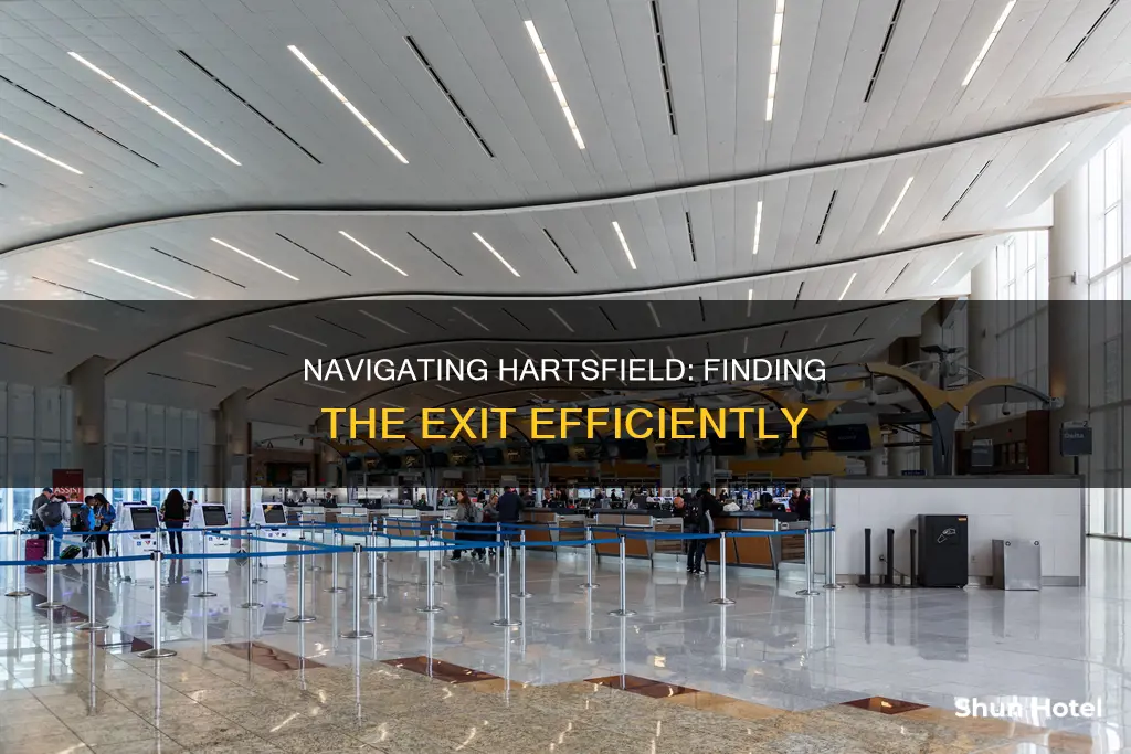 is the exit to hartsfield airport