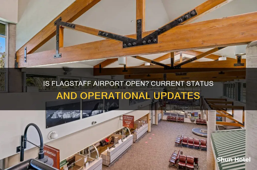 is the flagstaff airport open