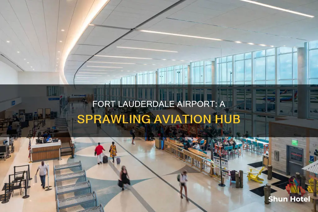 is the fort lauderdale airport big