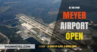 Is Fort Meyer Airport Open? Current Status and Updates
