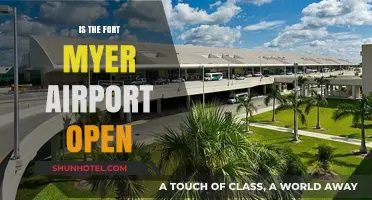 Is Fort Myer Airport Operational? Current Status and Updates