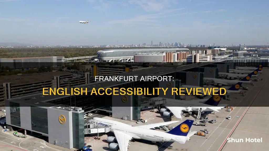is the frankfurt airport english accessible