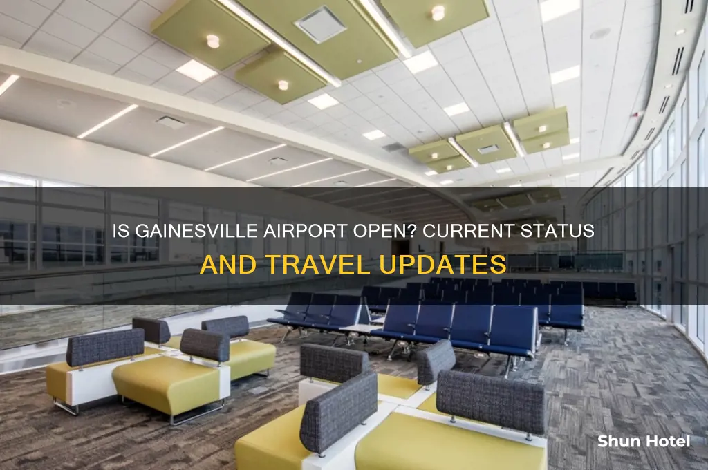 is the gainesville airport open
