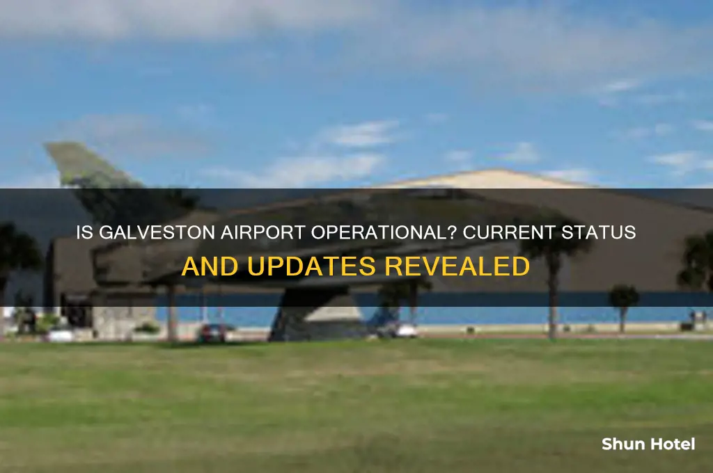 is the galveston airport open