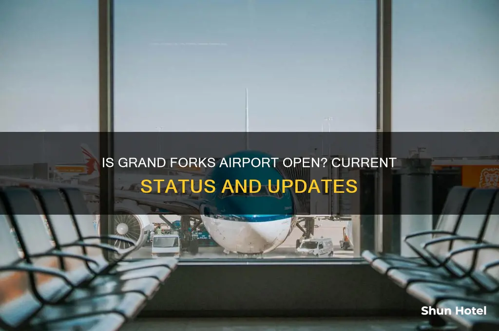 is the grand forks airport open