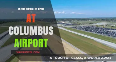 Is Columbus Airport's Green Lot Open? Check Before You Park