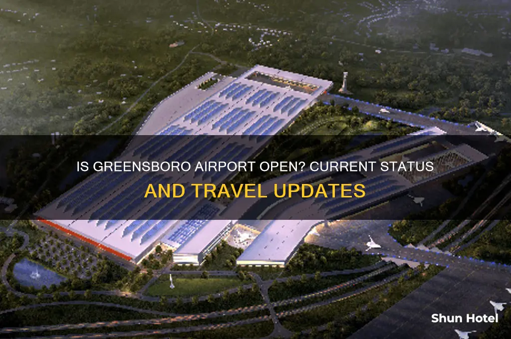 is the greensboro airport open