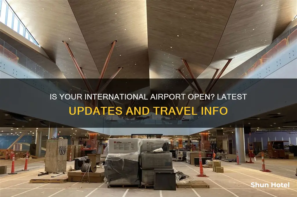 is the international airport open