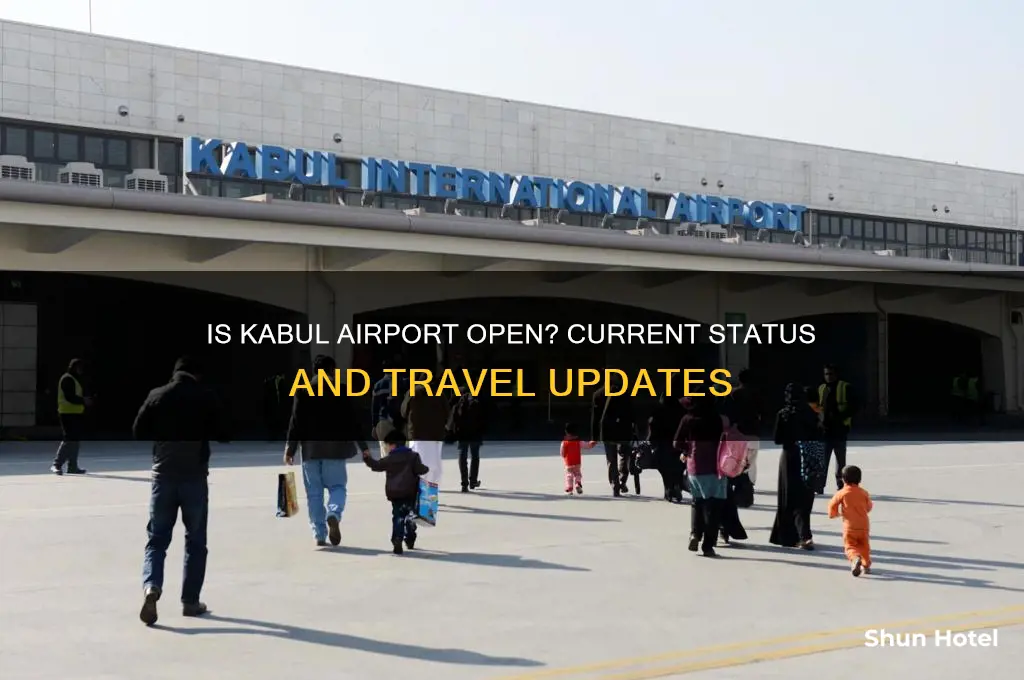 is the kabul airport open