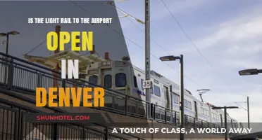 Denver Airport Light Rail: Current Status and Accessibility Guide