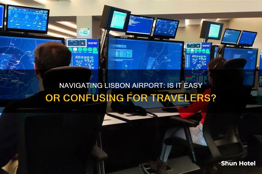 is the lisbon airport hard to get around in