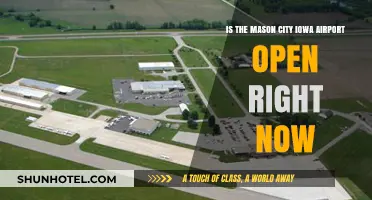 Mason City Iowa Airport Current Status: Open or Closed?