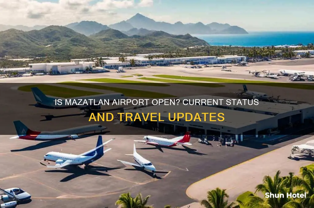 is the mazatlan airport open
