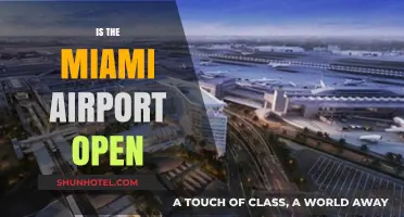 Is Miami Airport Open? Current Status and Travel Updates