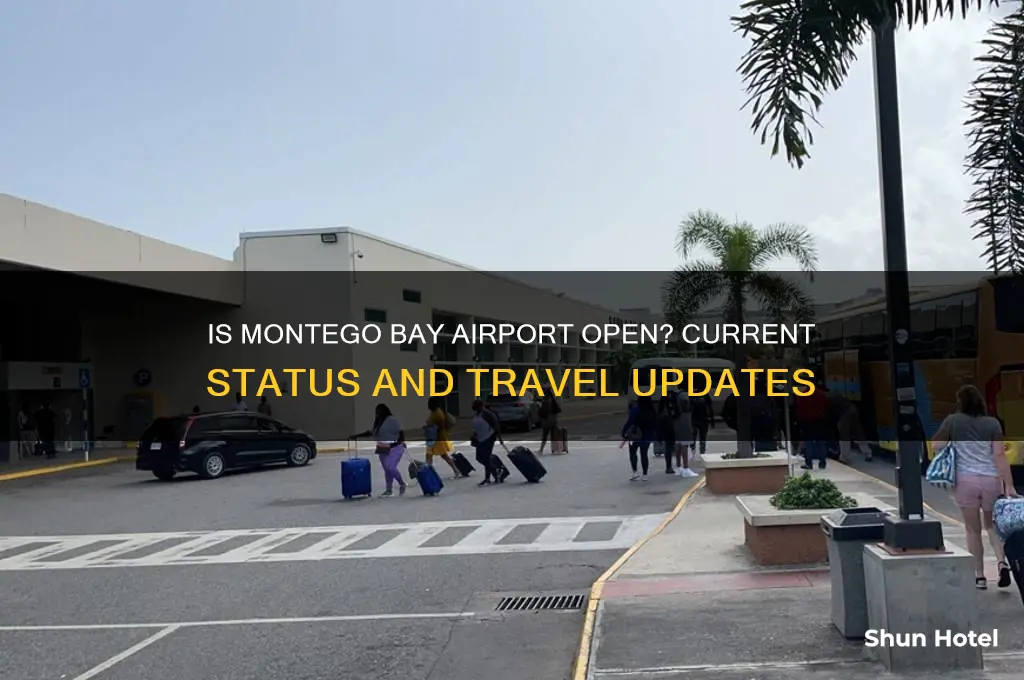 is the montego bay airport open