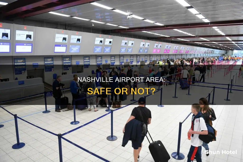 is the nashville airport area safe