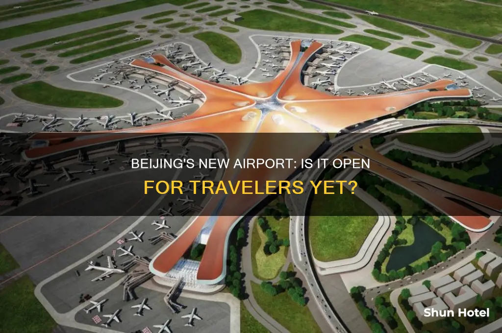 is the new beijing airport open