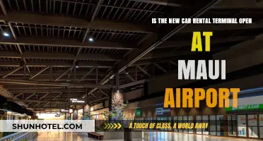 Maui Airport's New Car Rental Terminal: Open and Ready for Travelers?