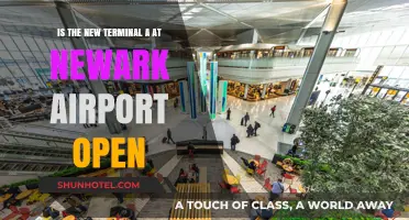 Newark Airport's Terminal A: Open for Business and Travel