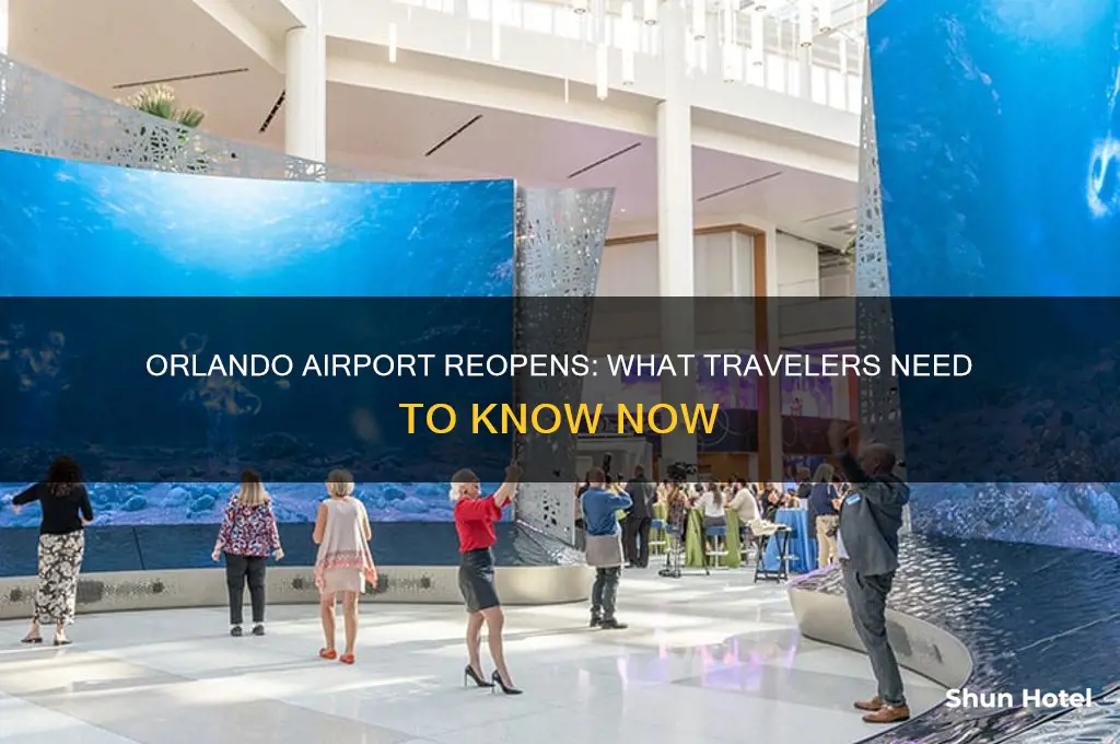 is the orlando airport back open