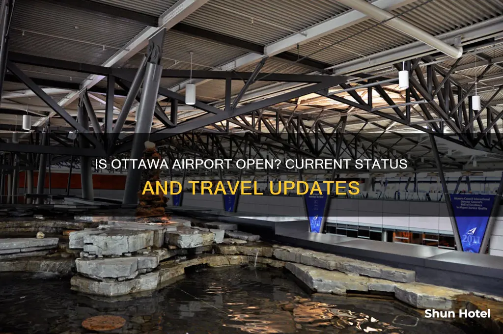 is the ottawa airport open