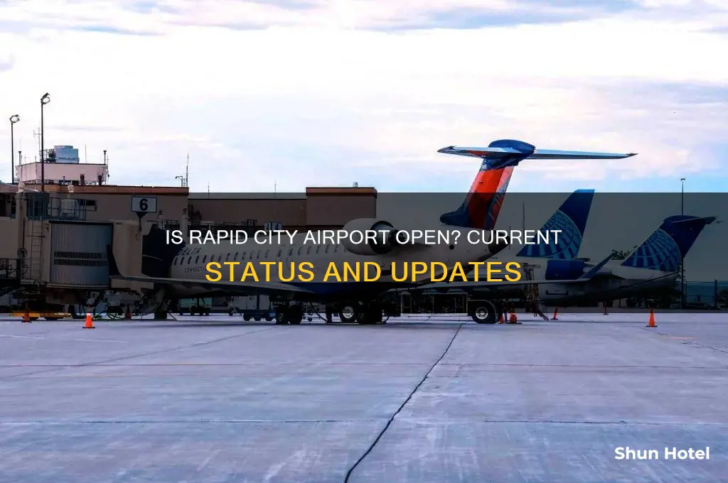 is the rapid city airport open
