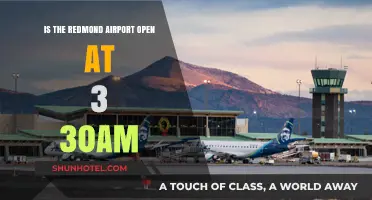 Redmond Airport Early Hours: Open at 3:30 AM?