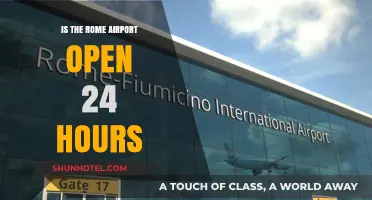 Is Rome Airport Open 24/7? Essential Travel Info for Visitors