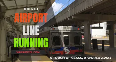 Airport Transportation: Is the Septa Line Running?