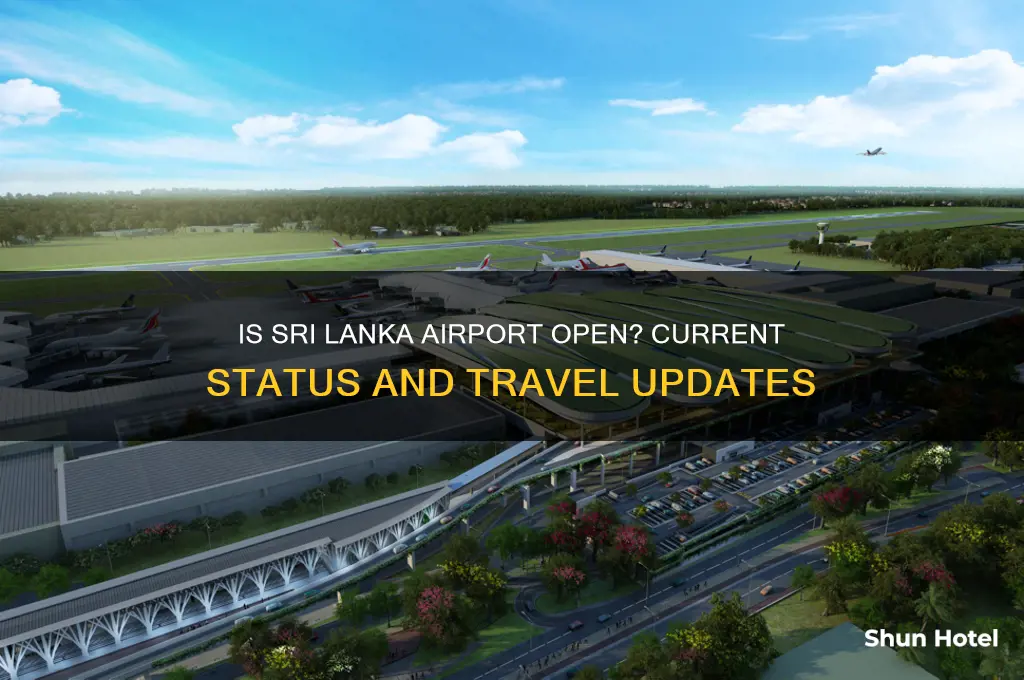 is the sri lanka airport open
