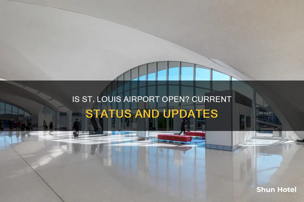 is the st louis airport open