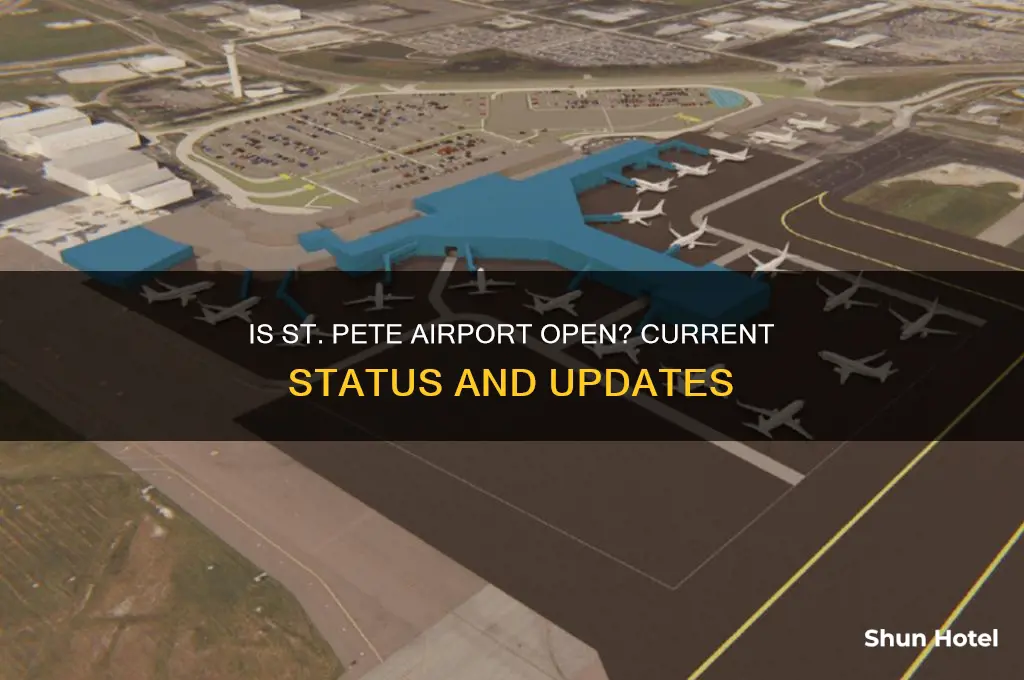 is the st pete airport open