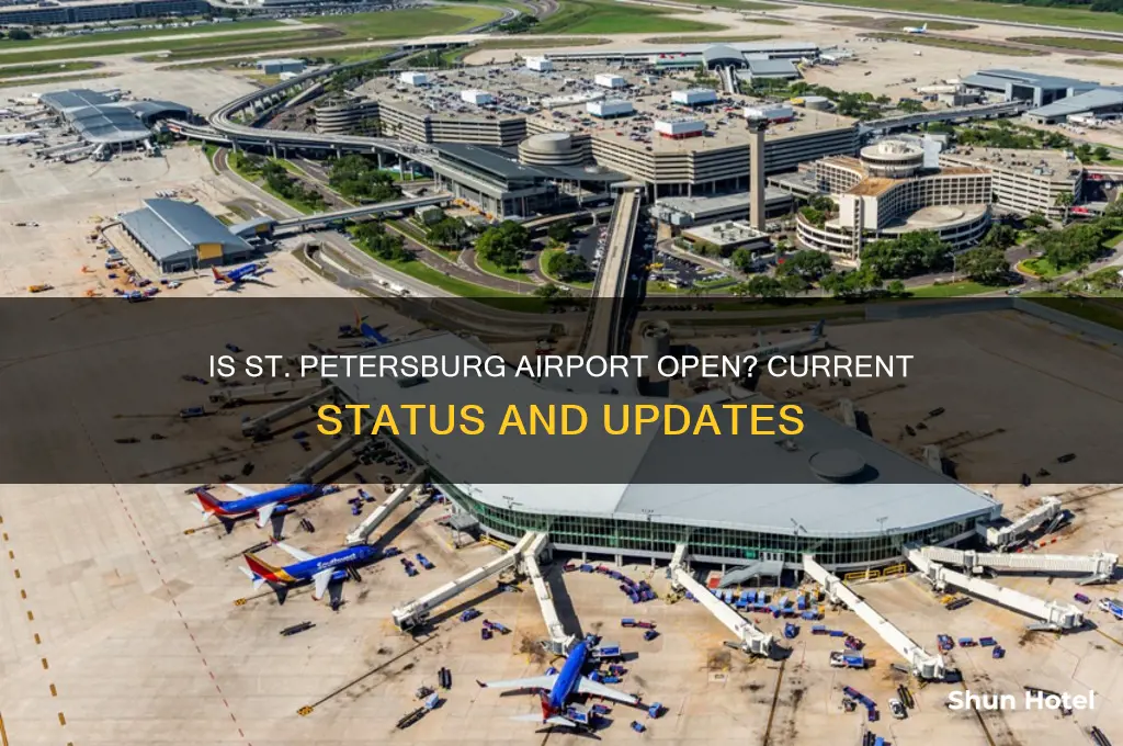 is the st petersburg airport open