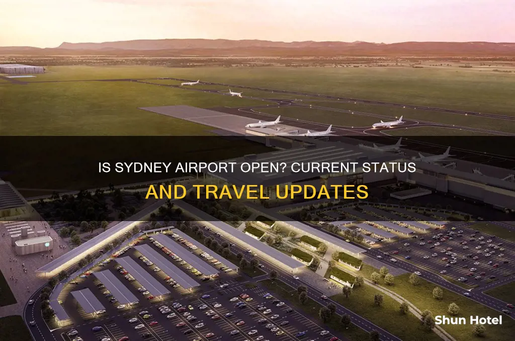 is the sydney airport open