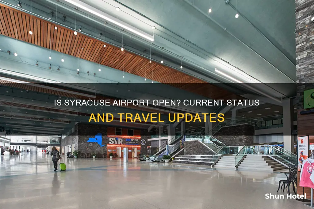 is the syracuse airport open