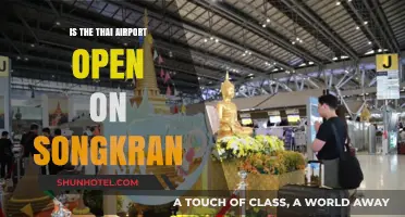 Is Thailand's Airport Operational During Songkran Festival?