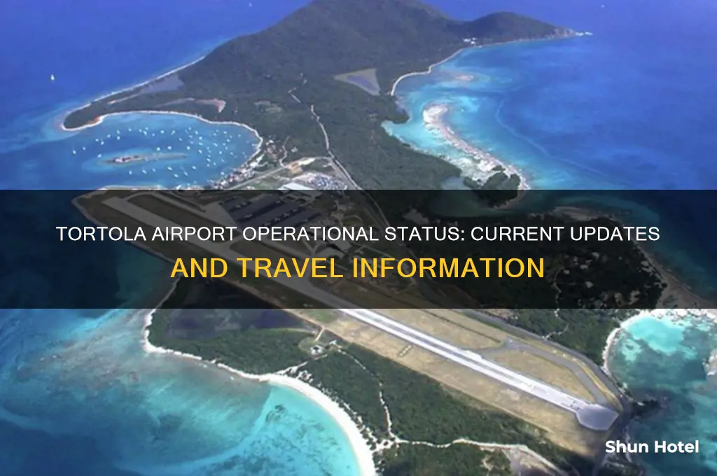 is the tortola airport open