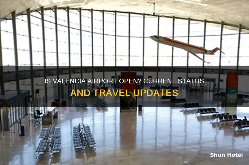 is the valencia airport open