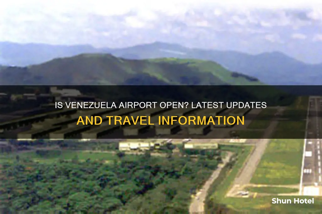 is the venezuela airport open
