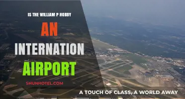 Is William P. Hobby Airport an International Hub?