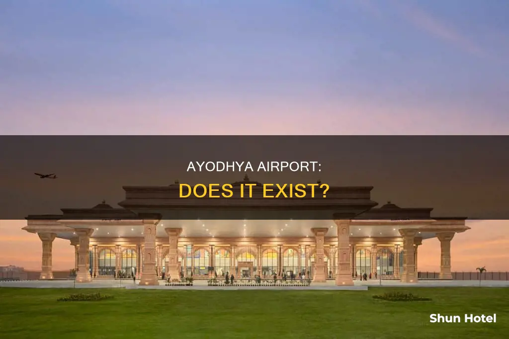 is there a airport in ayodhya