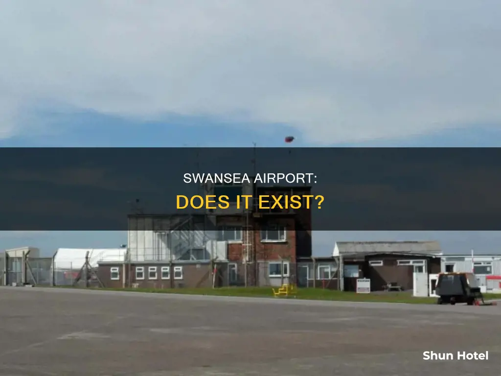 is there a airport in swansea