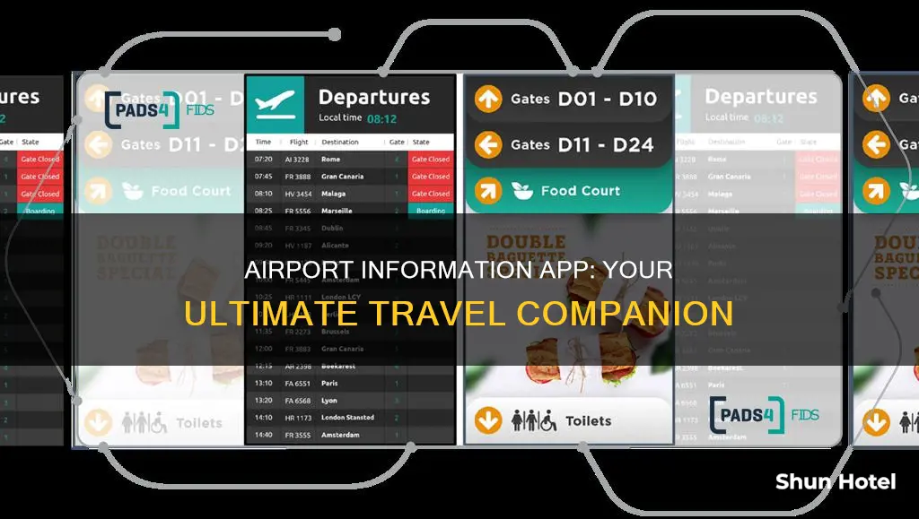 is there a airport information app