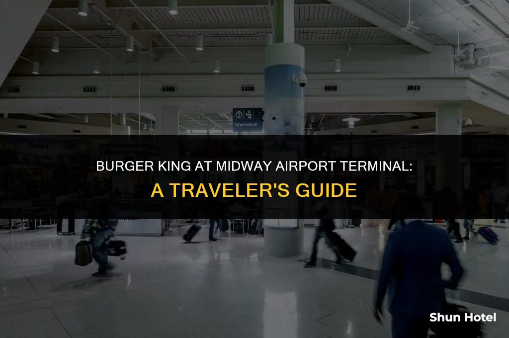 is there a burger king in midway airport terminal