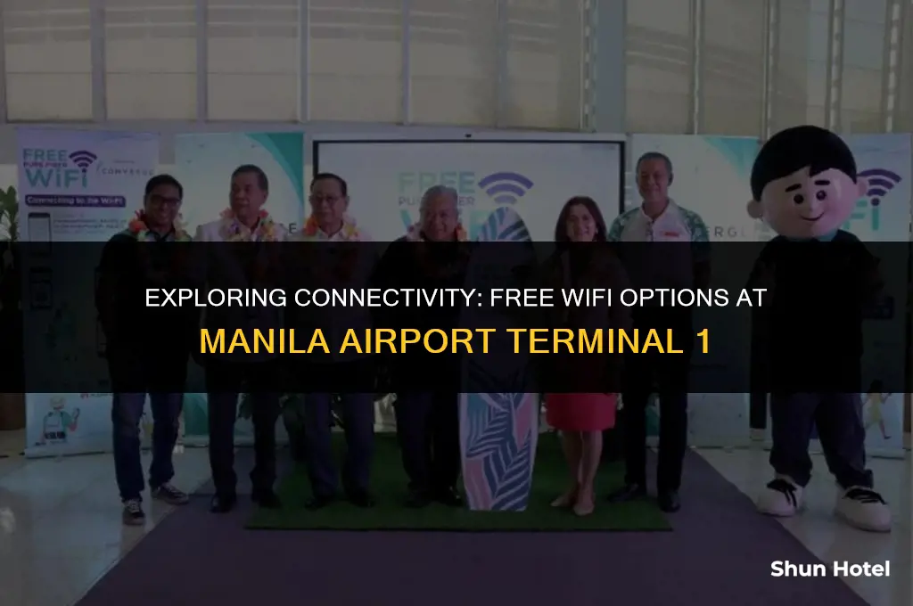 is there a free wifi in terminal 1 manila airport