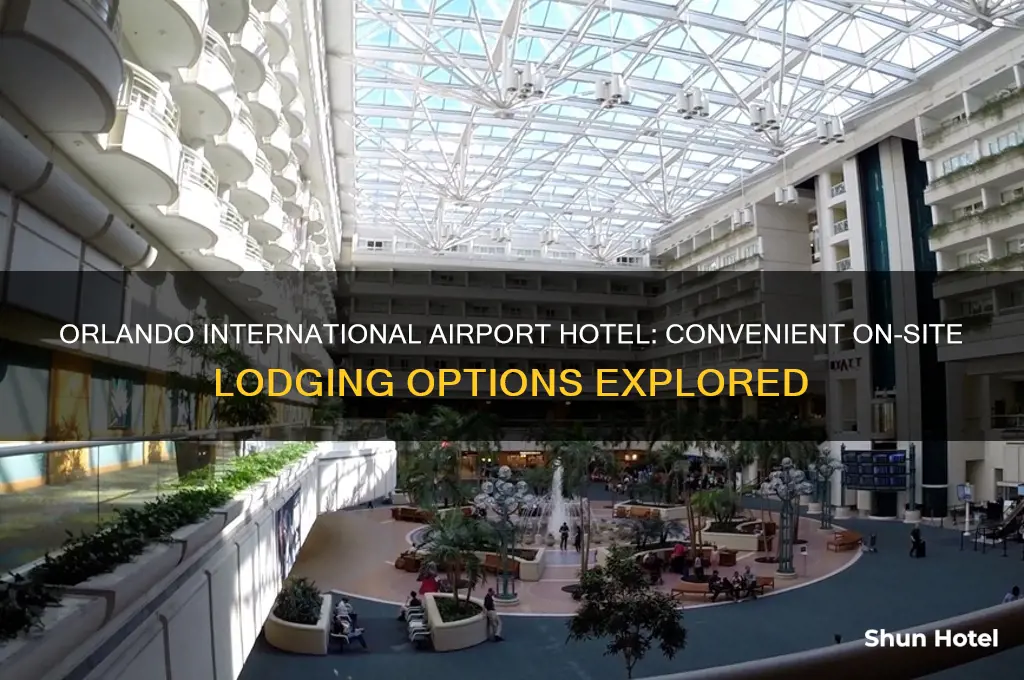 is there a hotel at orlando international airport