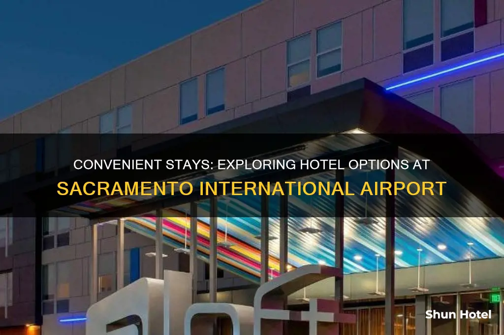 is there a hotel at sacramento international airport